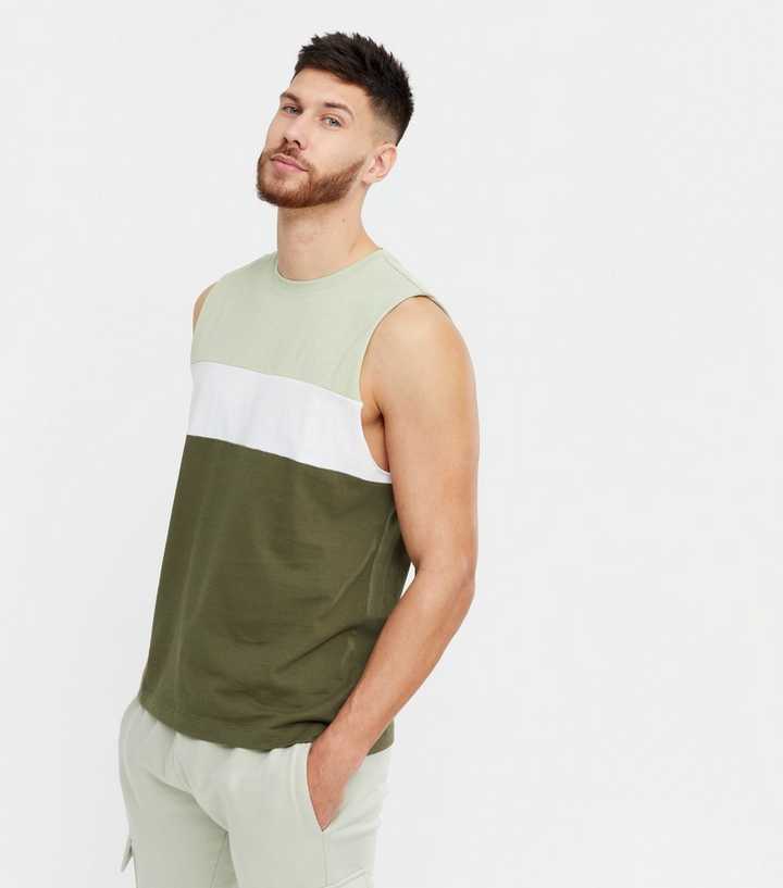 new look sleeveless t shirt
