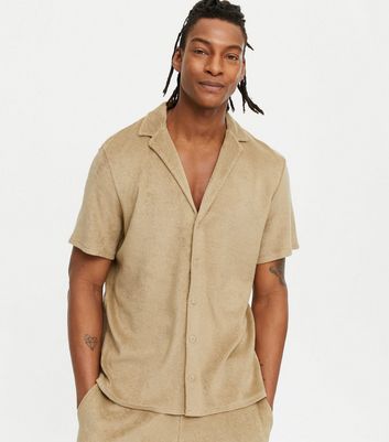 mens revere collar shirt