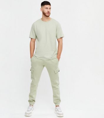 Mens green sales cargo joggers