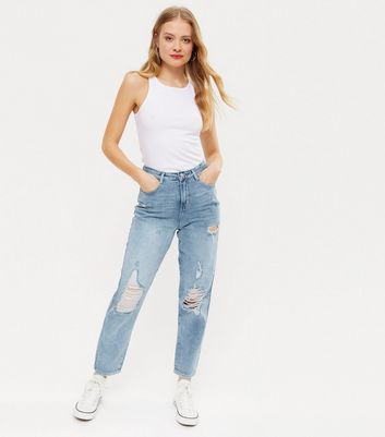 ripped mom jeans cheap