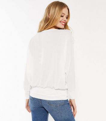faux pull off white