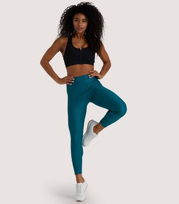 Leopard print sports leggings Clearance