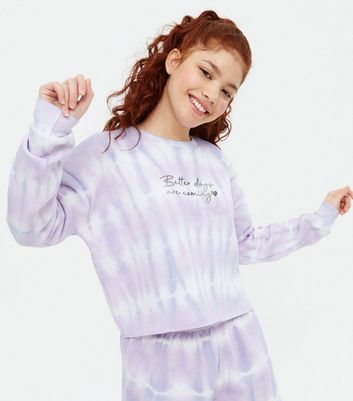 New look tie dye hot sale sweatshirt