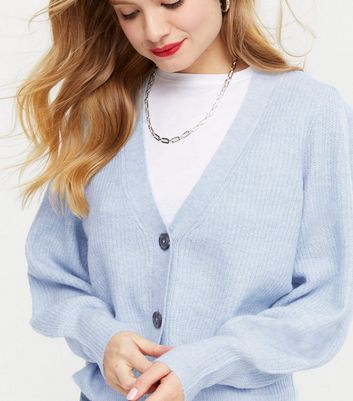 Pale blue 2025 cardigan ladies