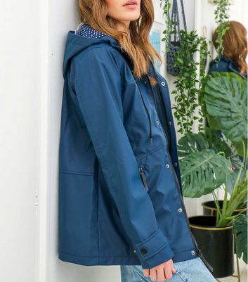 hooded mac jacket womens