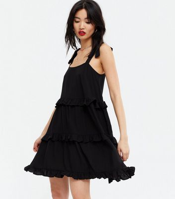 frill tiered dress