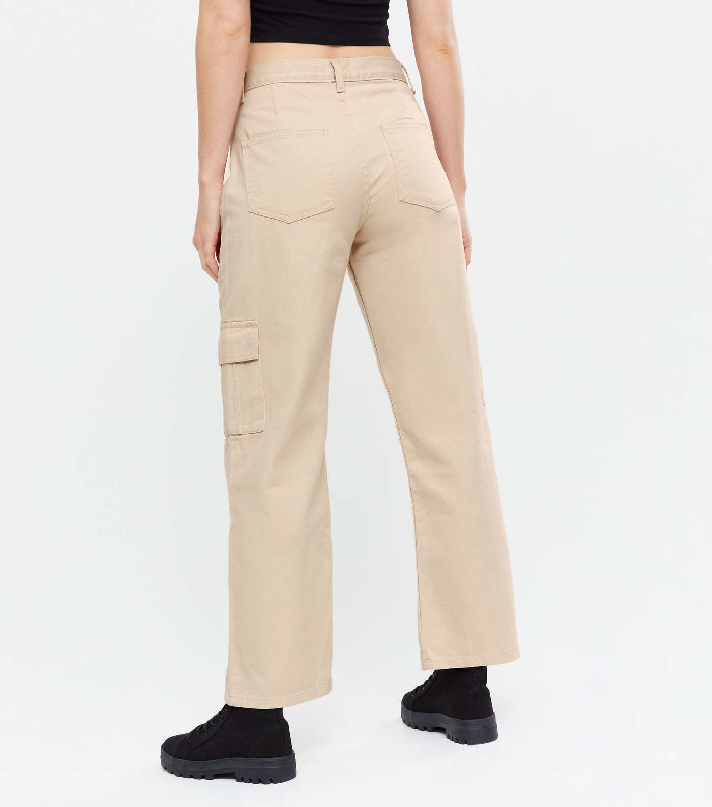 Urban Bliss Stone Utility Trousers Image 4
