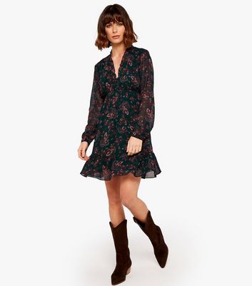 new look paisley dress