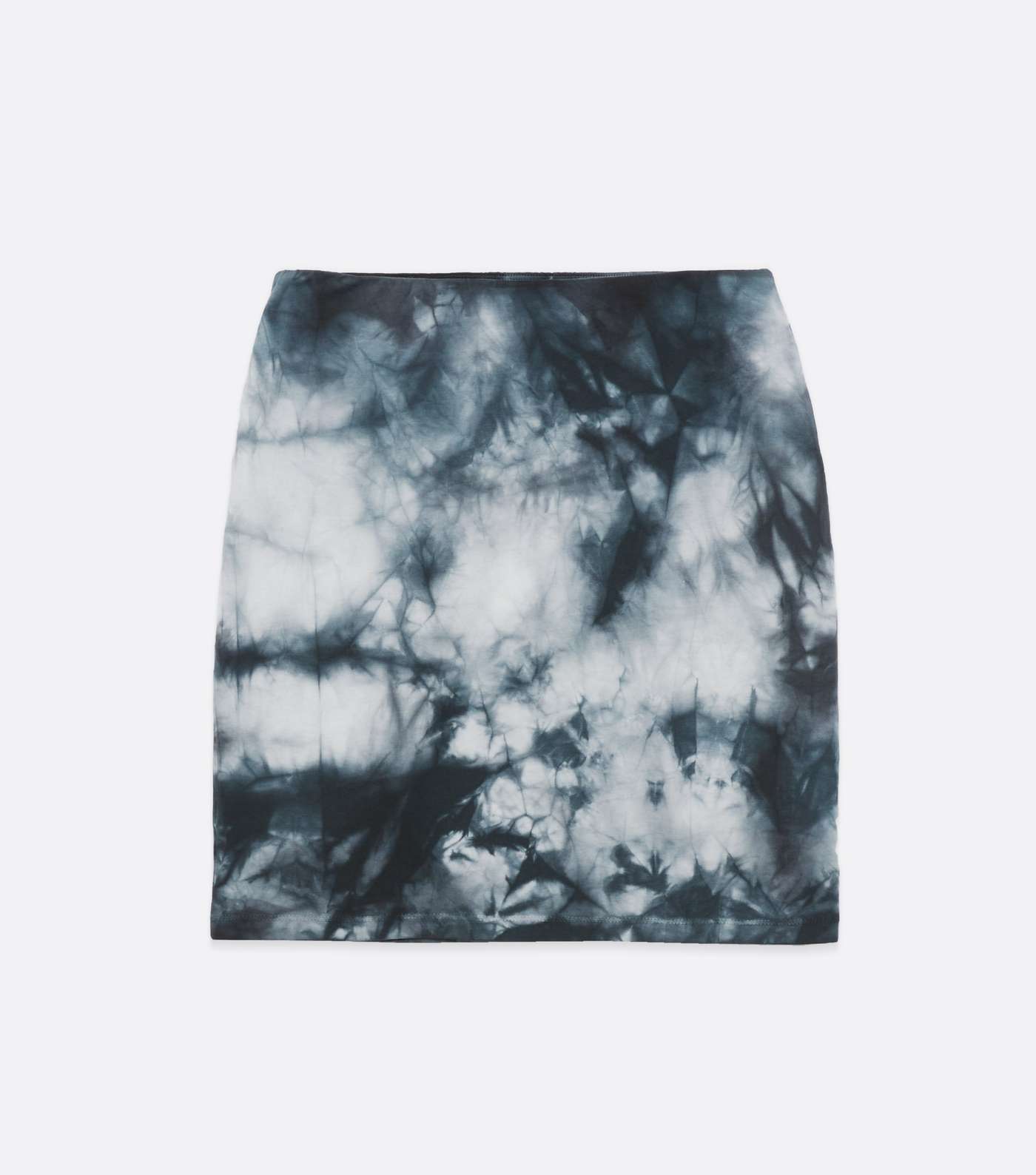 Blue Tie Dye Mini Skirt  Image 5