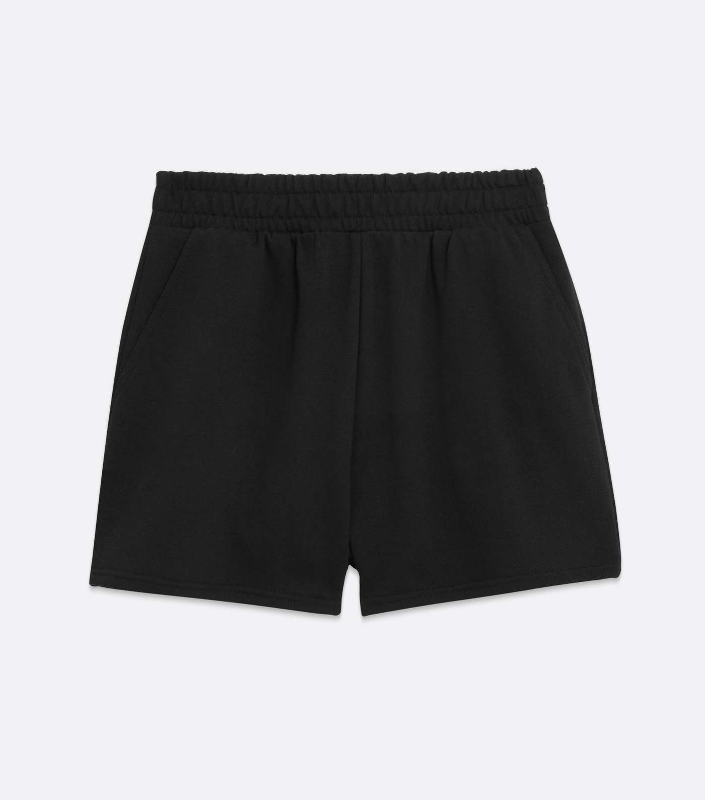 Black Jersey Shorts  Image 5