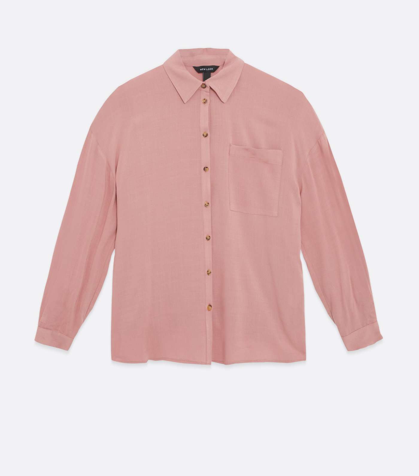 Pink Oversized Shirt  Image 5