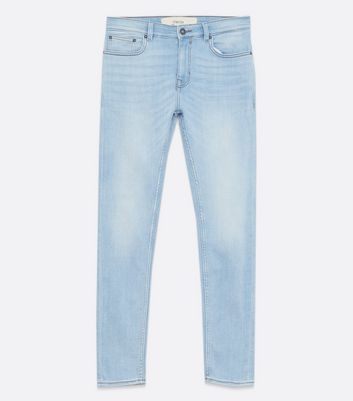 light blue super skinny jeans mens