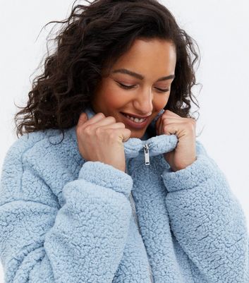 new look blue jacket