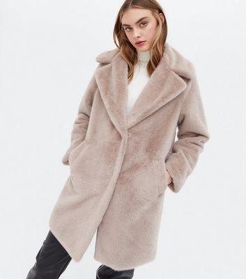 mink long fur coat