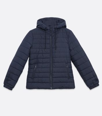 new look navy jacket