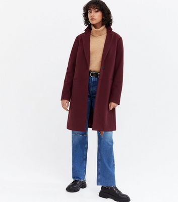 new look wool coat