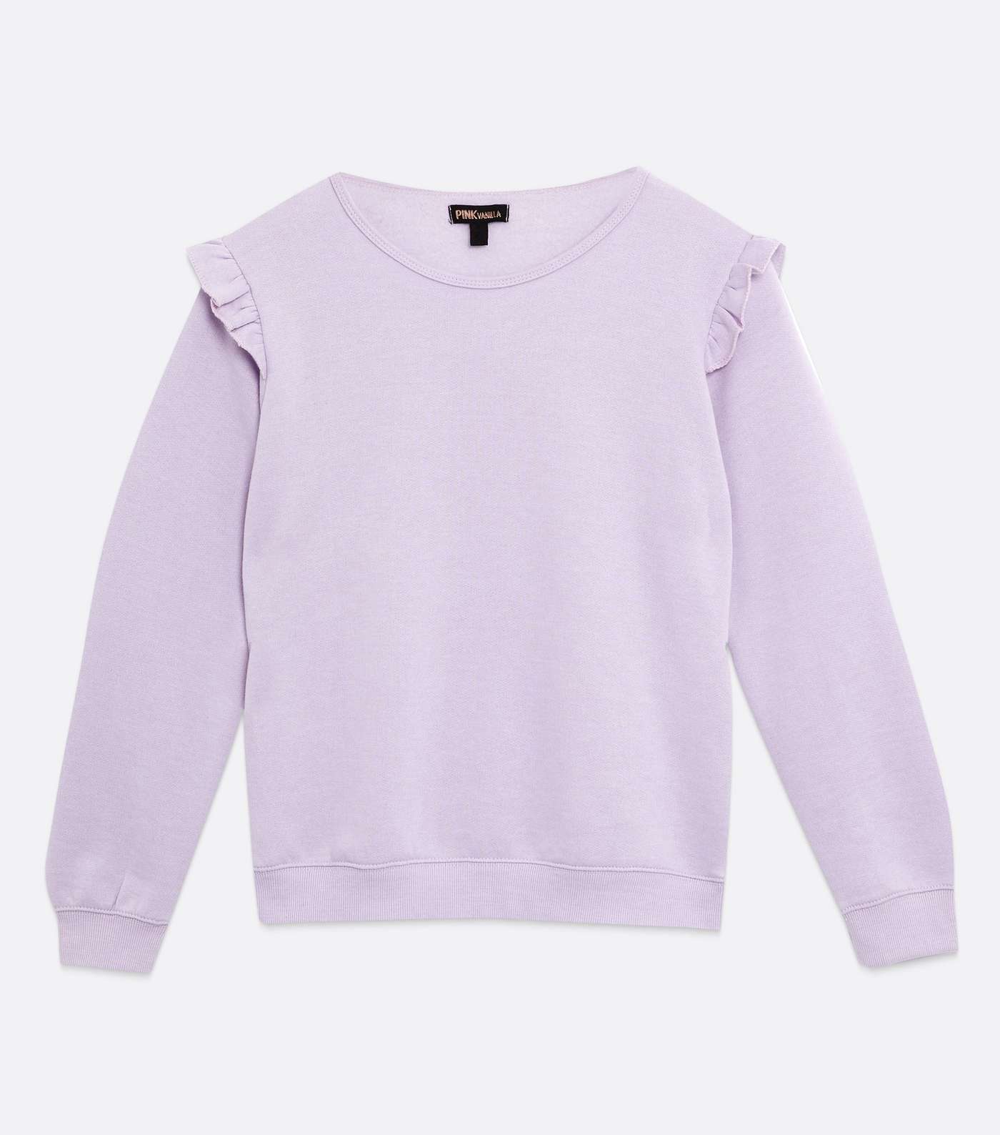 Pink Vanilla Lilac Frill Lounge Sweatshirt Image 5