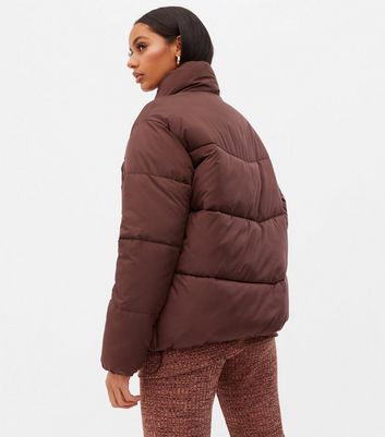 ladies brown padded jacket