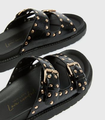 Chunky studded sliders Clearance