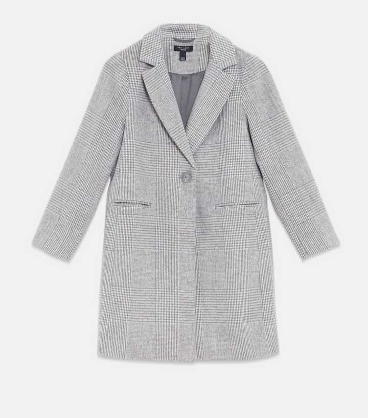 Grey Revere Collar Coat