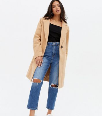 petite camel coat jacket