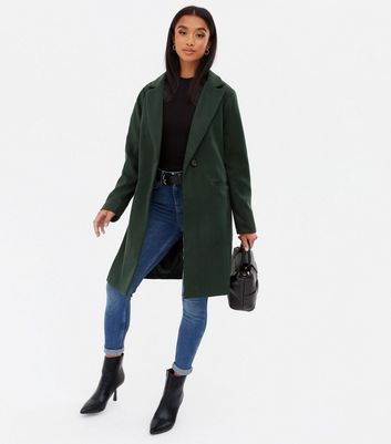 long coat green