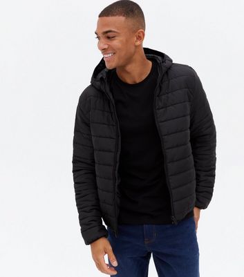 men's hooded puffer