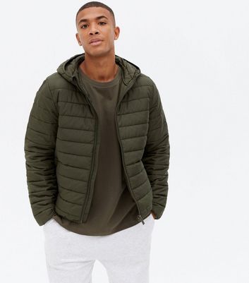 khaki puffer jacket
