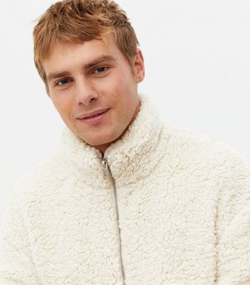 White teddy jacket sales
