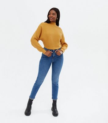 Mustard 2025 cropped jumper