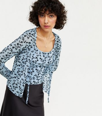 new look floral cardigan