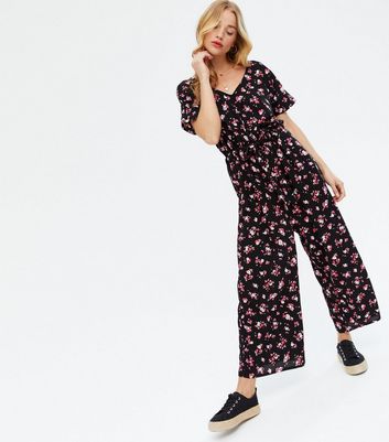 New look store floral jumpsuit