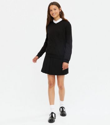 Black school hotsell jumper new look