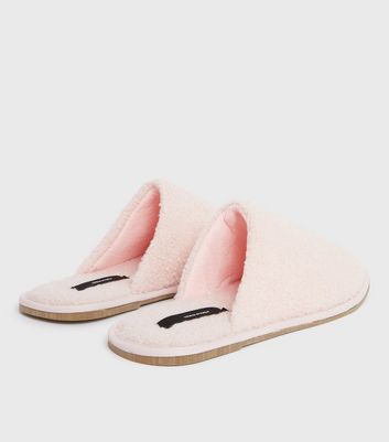 Vero Moda Pink Teddy Slippers New Look shop for Vero Moda Pink Teddy Slippers New Look at Shopo