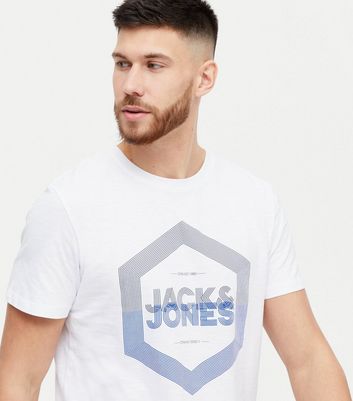 jack jones white t shirt