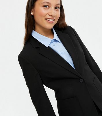 Blazer for girls clearance black