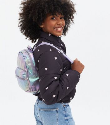 Girls hotsell iridescent backpack