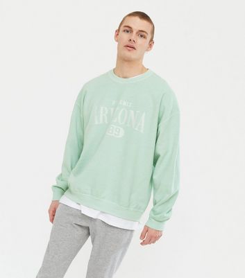 mint green pullover
