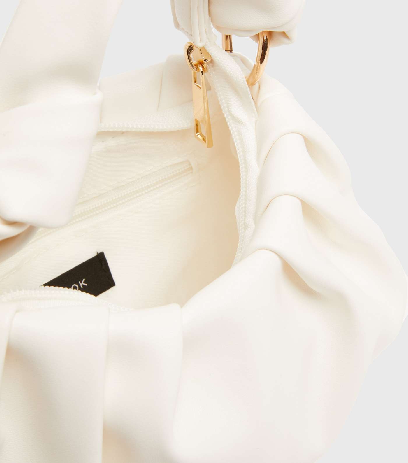 White Knot Cross Body Bag Image 4