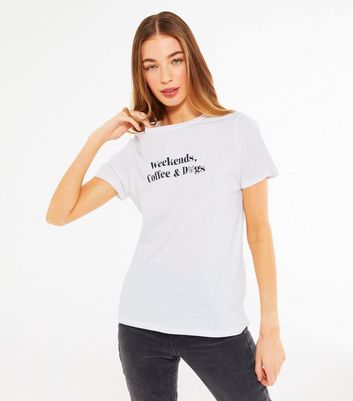 new look dog t shirt