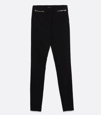 Black trousers 2025 with zip pockets