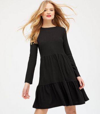 new look crinkle smock dress