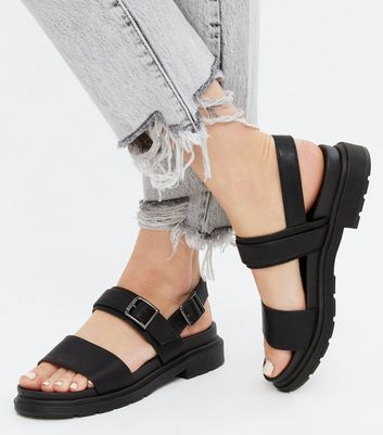 strap chunky sandals