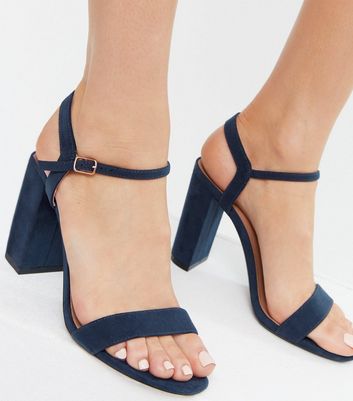 two part block heels