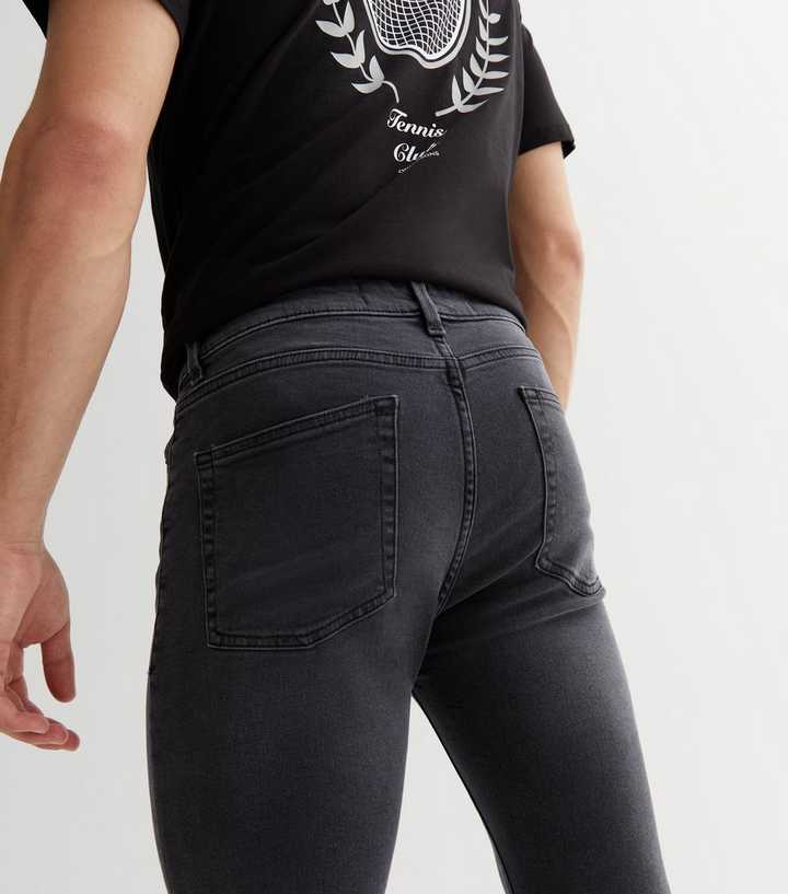 Productief exotisch ondernemen Black Washed Super Skinny Jeans | New Look