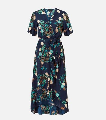 Oasis frieda 2024 floral midi dress