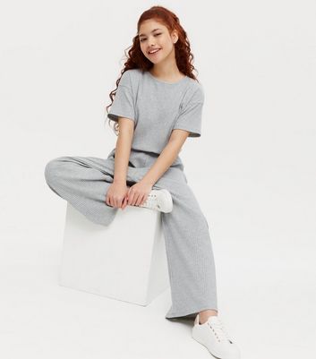 new look grey jumpsuit