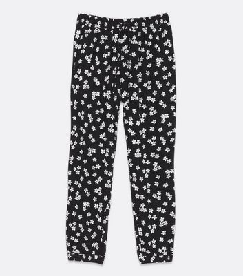 Petite store floral joggers