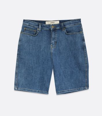 Men's relaxed sale fit denim shorts