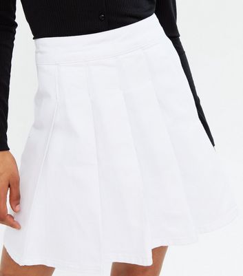 white tennis skirt near me